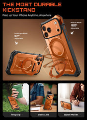 UB GRIP Series iPhone 17 Pro MagSafe Camera Control Button Phone Case - Coral