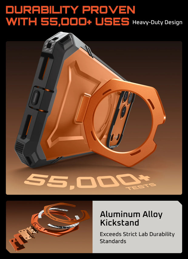 UB GRIP Series iPhone 17 Pro MagSafe Camera Control Button Phone Case - Coral