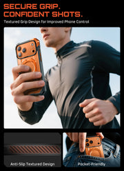 UB GRIP Series iPhone 17 Pro MagSafe Camera Control Button Phone Case - Coral