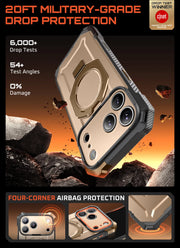 UB GRIP Series iPhone 17 Pro MagSafe Camera Control Button Phone Case - Desert