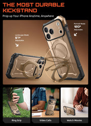 UB GRIP Series iPhone 17 Pro MagSafe Camera Control Button Phone Case - Desert