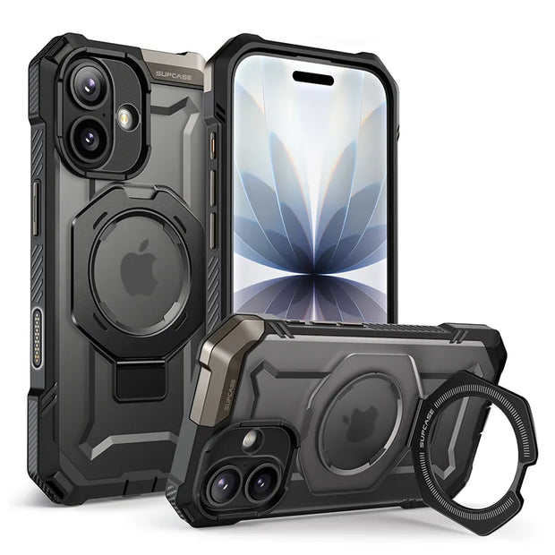 UB GRIP Series iPhone 17 MagSafe Camera Control Button Phone Case - Black