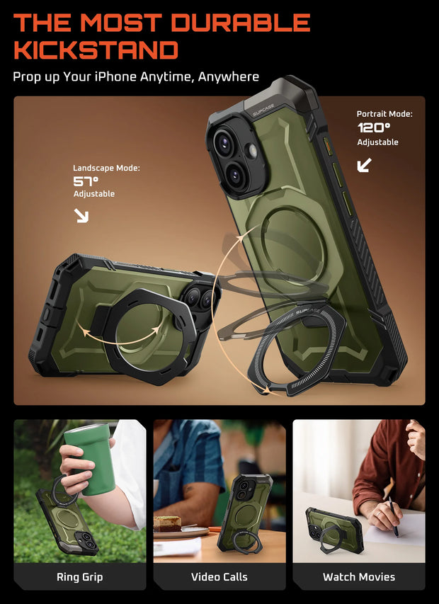 UB GRIP Series iPhone 17 MagSafe Camera Control Button Phone Case - Guldan