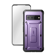 Google Pixel 6 Pro Unicorn Beetle PRO Rugged Holster Case(open box)-Metallic Purple