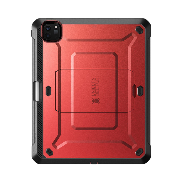 iPad Pro 12.9 Inch (2020) Unicorn Beetle Pro Rugged Case(open box)-Metallic Red