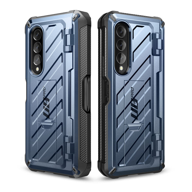 Galaxy Z Fold3 Unicorn Beetle PRO Rugged Case with S-Pen Holder(open box)-Metallic Blue