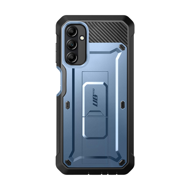 Galaxy A14 Unicorn Beetle Pro Rugged Holster Case(open box)-Metallic Blue