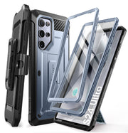 Galaxy S24 Ultra Unicorn Beetle PRO Rugged Case-Metallic Blue