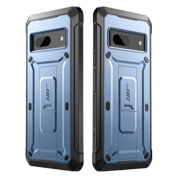 Google Pixel 7 Unicorn Beetle PRO Rugged Holster Case(open box)-Metallic Blue