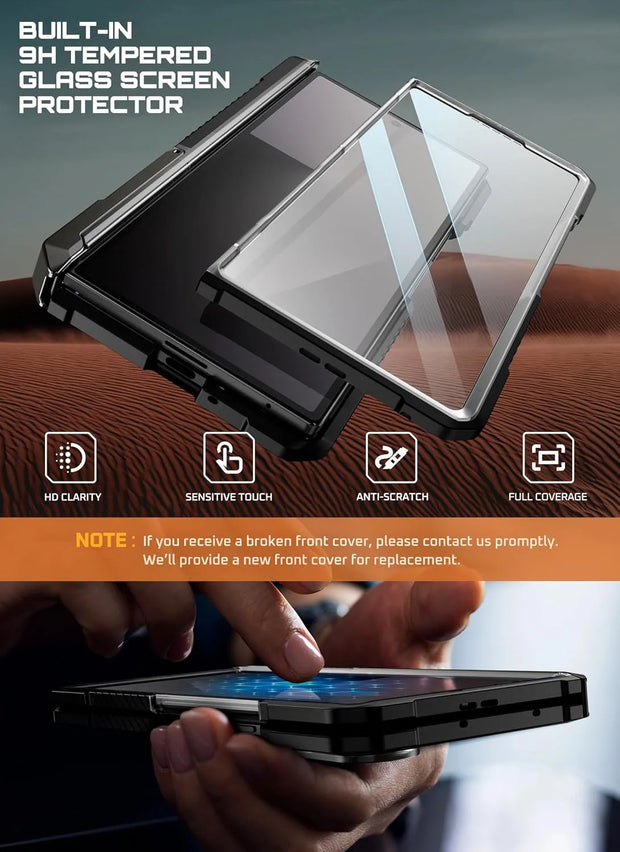 Galaxy Z Fold7 UB Grip MagSafe Case - Translucent Black