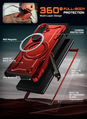 UB GRIP Series Galaxy Z Fold7 MagSafe Case - Ruddy