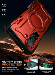 UB GRIP Series Galaxy Z Fold7 MagSafe Case - Ruddy