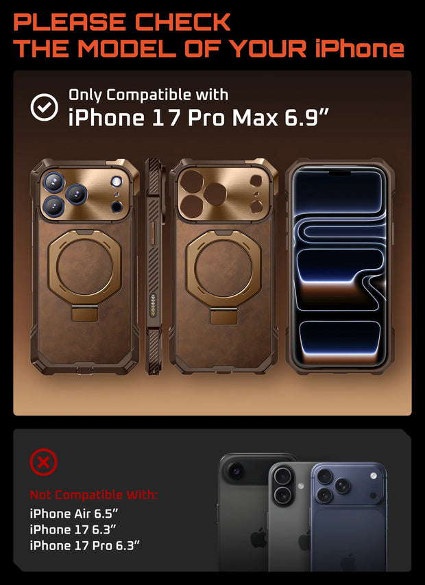 Bundle Sale - iPhone 17 Pro Max UB GRIP Series & Airpods Pro 3 UB Pro Protective Case