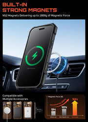 UB GRIP Series iPhone 17 Pro Max Premium Leather Phone Case - Brown