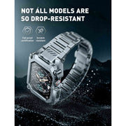 UB Steel Stainless Steel Apple Watchband - Silver