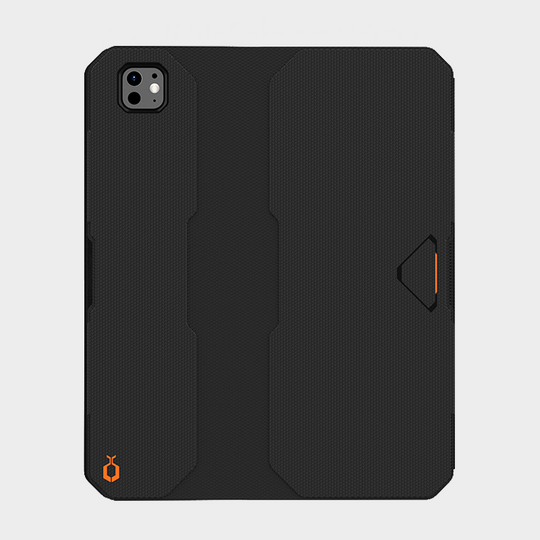 UB Shield Series iPad Pro 13 Inch (M5/M4) (2025/2024) Protective Case with Pencil Holder - Black