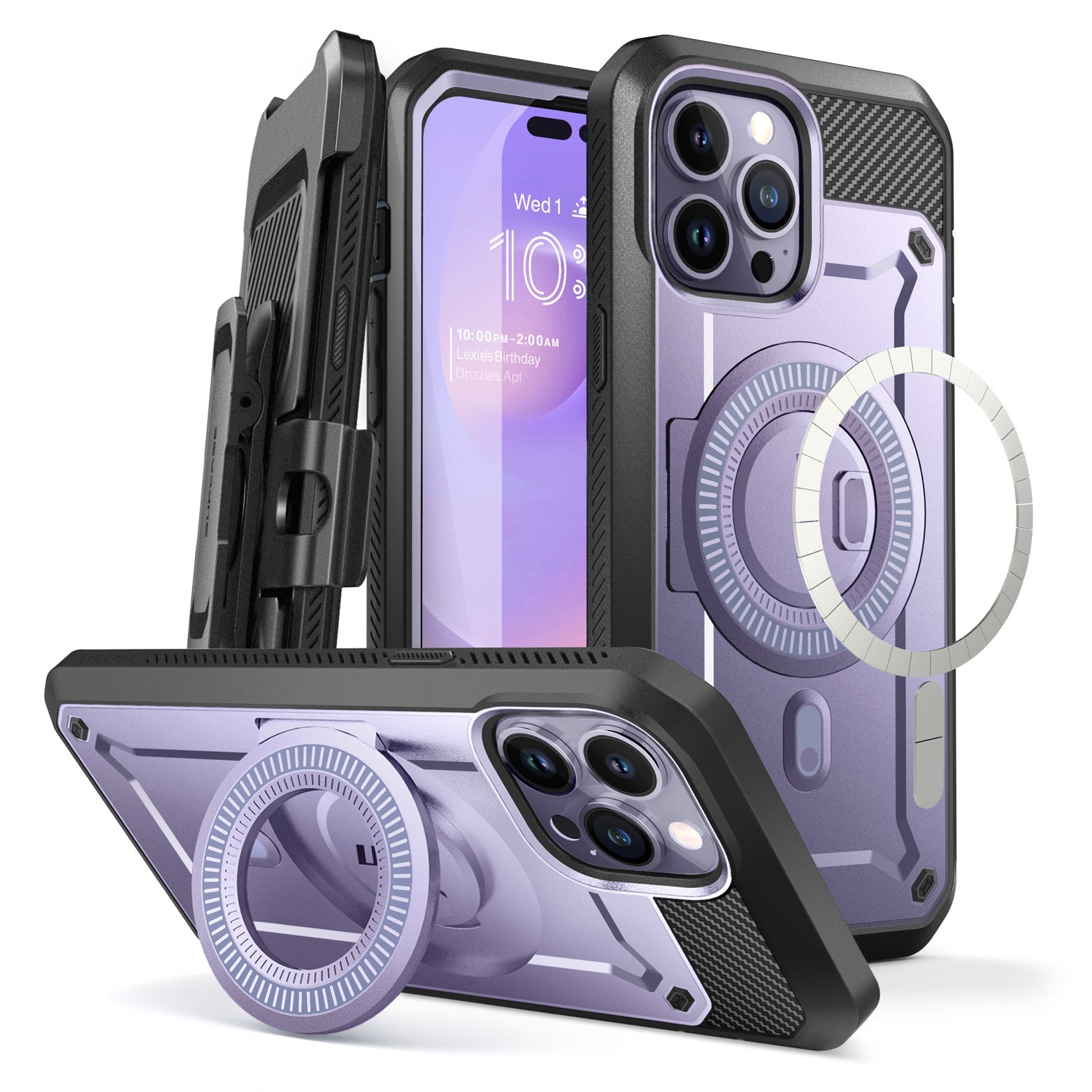SUPCASE | iPhone 14 Pro Max 6.7 inch (2022) | UB Pro MAG Holster Case