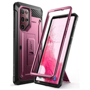 Galaxy S22 Ultra Unicorn Beetle PRO Rugged Case(open box)-Burgundy