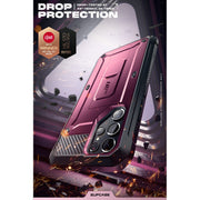 Galaxy S22 Ultra Unicorn Beetle PRO Rugged Case(open box)-Burgundy