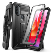 Moto G Power Unicorn Beetle PRO Kickstand Case with Holster(open box)-Black