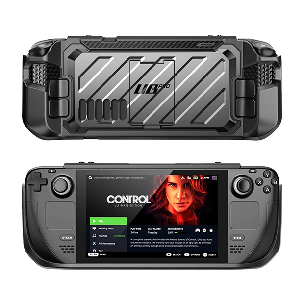 Steam Deck Unicorn Beetle PRO Rugged Kickstand Case(open box)-Black