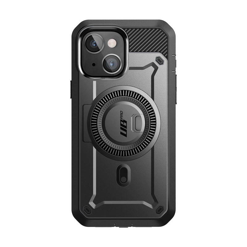 SupCase - Custodia per iPhone 8 Plus, iPhone 7 Plus, resistente a 360 gradi, con pellicola protettiva integrata e clip per cintura, colore: Nero SupCase - Custodia per iPhone 8 Plus, iPhone 7 Plus, resistente a 360 gradi, con pellicola protettiva integrata e clip per cintura, colore: Nero