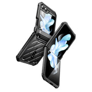 Galaxy Z Flip5 Unicorn Beetle PRO Rugged Case with Belt Clip-Black