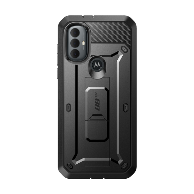 Moto G Power Unicorn Beetle PRO Kickstand Case with Holster(open box)-Black