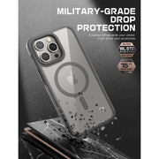 iPhone 15 Pro Max 6.7 inch Unicorn Beetle AIR MAG with Screen Protector Clear Case-Gray