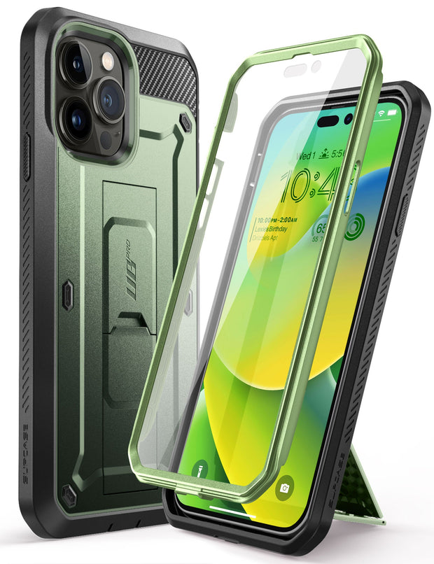 iPhone 14 Pro Max 6.7 inch Unicorn Beetle PRO Rugged Case(open box)-Dark Green