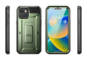 iPhone 14 Plus 6.7 inch Unicorn Beetle PRO Rugged Case-Dark Green