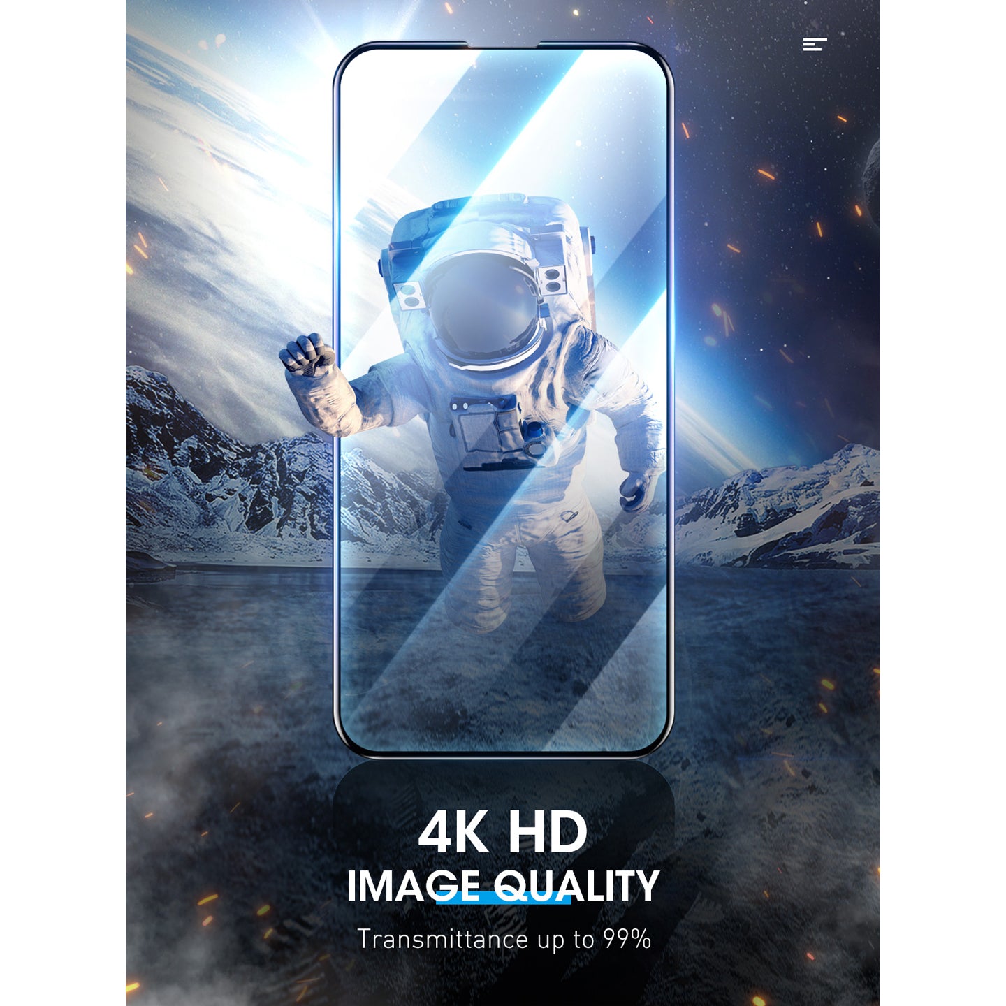 SUPCASE iPhone 15 2.5D Tempered Glass Screen Protector