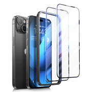 iPhone 15 Plus 2.5D Tempered Glass Screen Protector - Clear