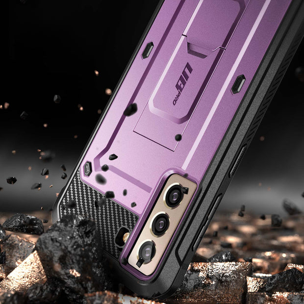 Galaxy S21 Unicorn Beetle Pro Rugged Case-Metallic Purple