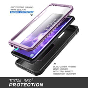 Galaxy S9 Plus Unicorn Beetle Pro Full Body Rugged Case(open box)-Metallic Purple