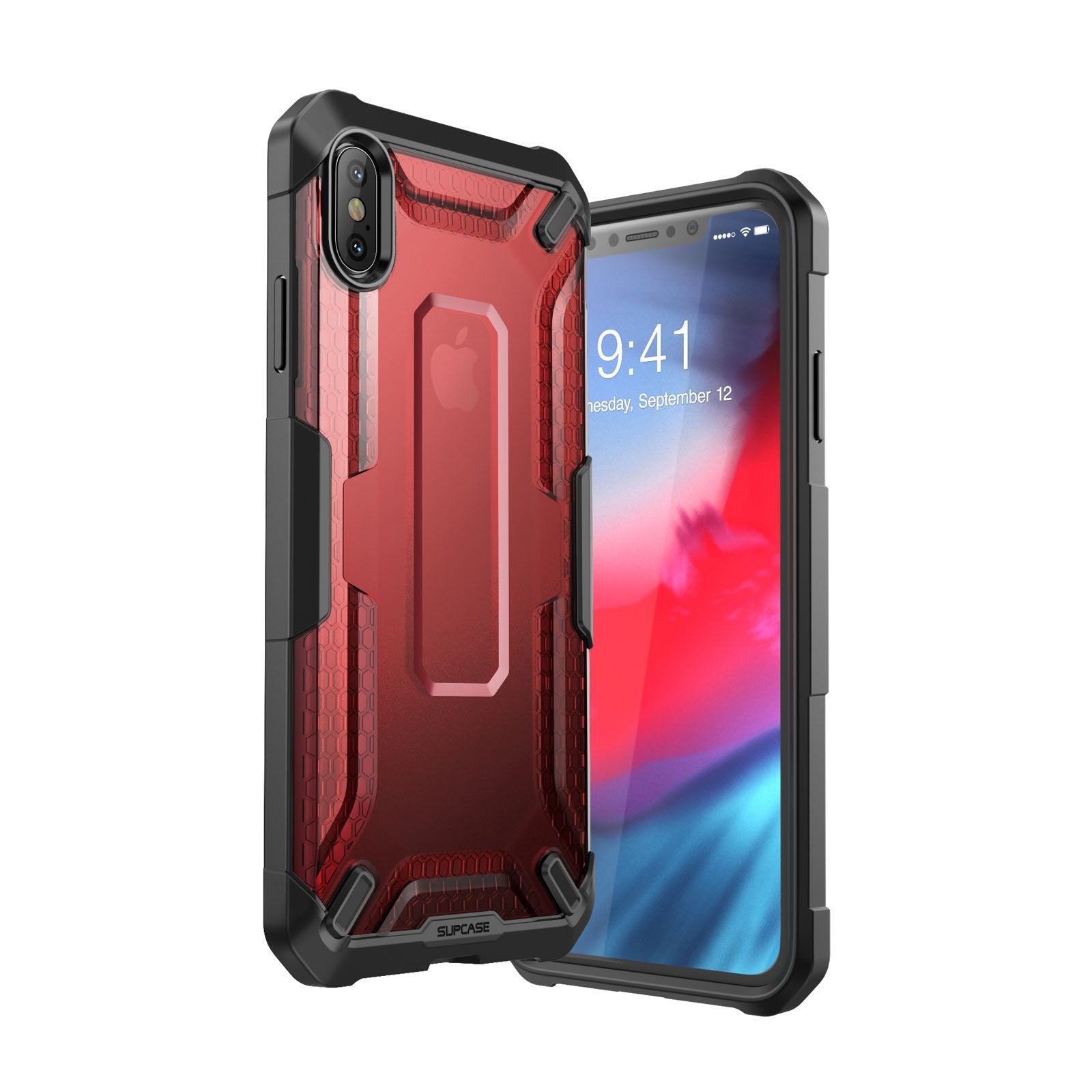 iPhone XS Max Unicorn Beetle Bumper Case-Red | SUPCASE