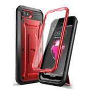 iPhone 7 / 8 Unicorn Beetle Pro Full-Body Case with Kickstand-Metallic Red