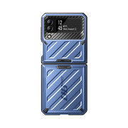 Galaxy Z Flip4 Unicorn Beetle PRO Rugged Case with Belt Clip-Metallic Blue