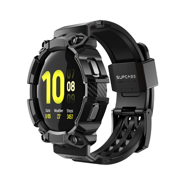 Galaxy Watch4 44mm Unicorn Beetle PRO Wristband Case-Black
