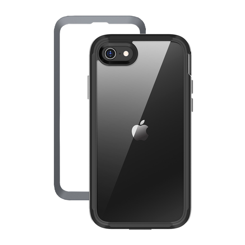 iPhone 7 ブラック 本体 クリアケース付き SUPCASE | iPhone 7/8 | Unicorn Beetle EDGE with Screen Protector