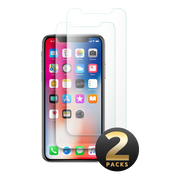 3D Glass Screen Protector for iPhone 5.8 inch 2017 and 2018 (2 Pack) -Clear