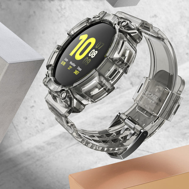 Galaxy Watch Active 2 44mm Unicorn Beetle Pro Wristband Case-Clear