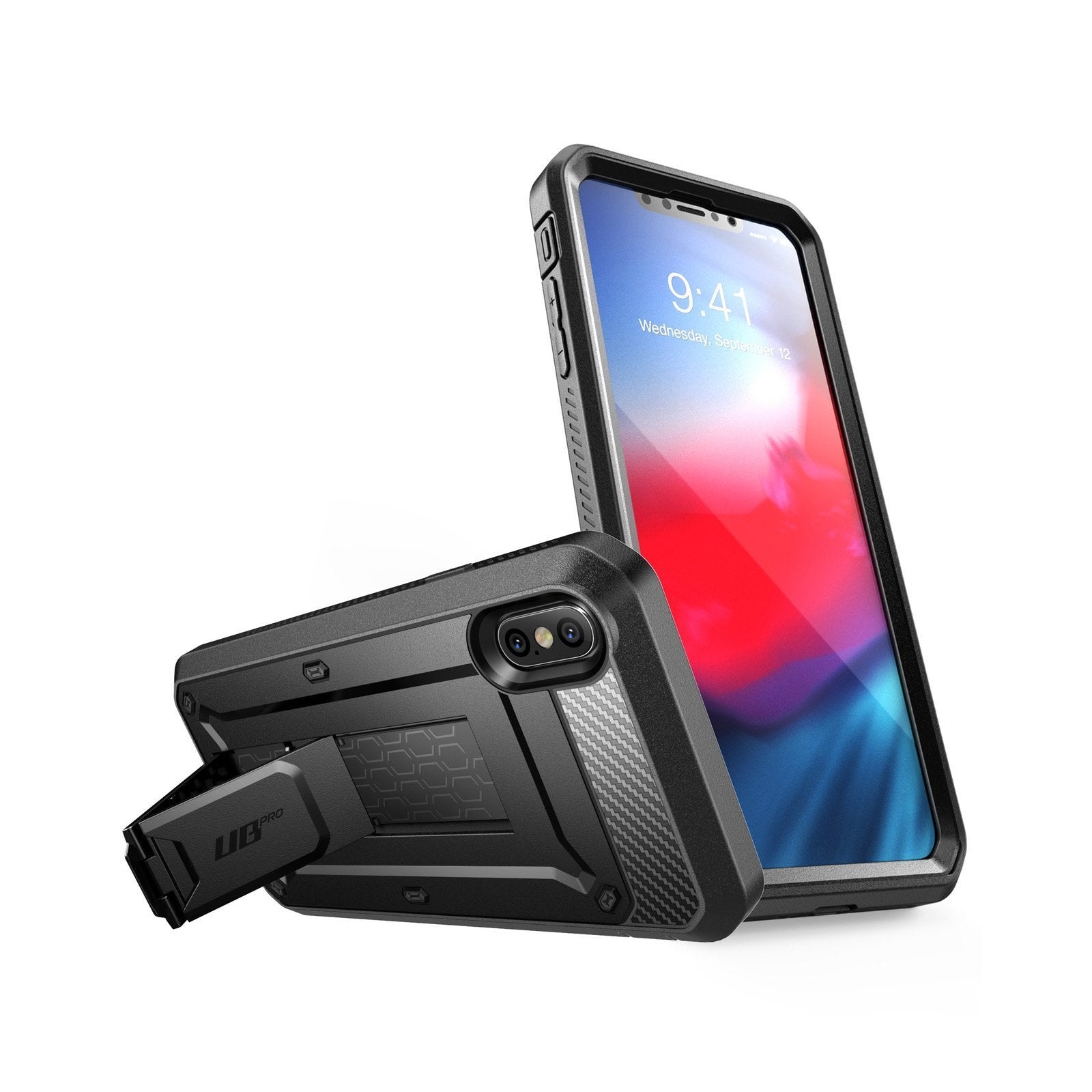 iPhone XS Max Unicorn Beetle Pro Full-Body Holster Case-Black