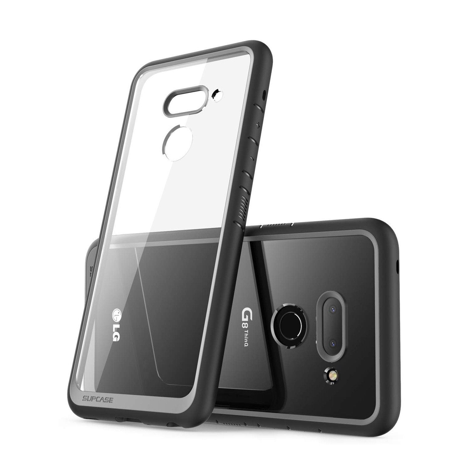 LG G8 ThinQ Unicorn Beetle Style Slim Clear Case-Black | SUPCASE