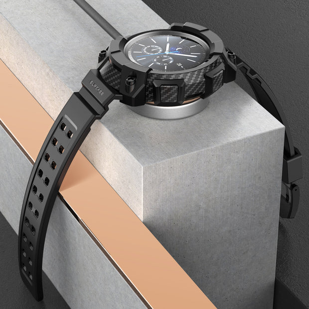 Galaxy Watch3 45mm Unicorn Beetle Pro Wristband Case-Black