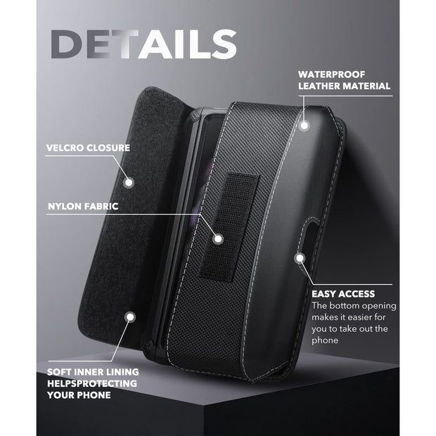 Universal Belt Clip Cell Phone Holster for Galaxy Fold and Large Phones Universal Belt Clip Cell Phone Holster for Galaxy Fold and Large Phones
