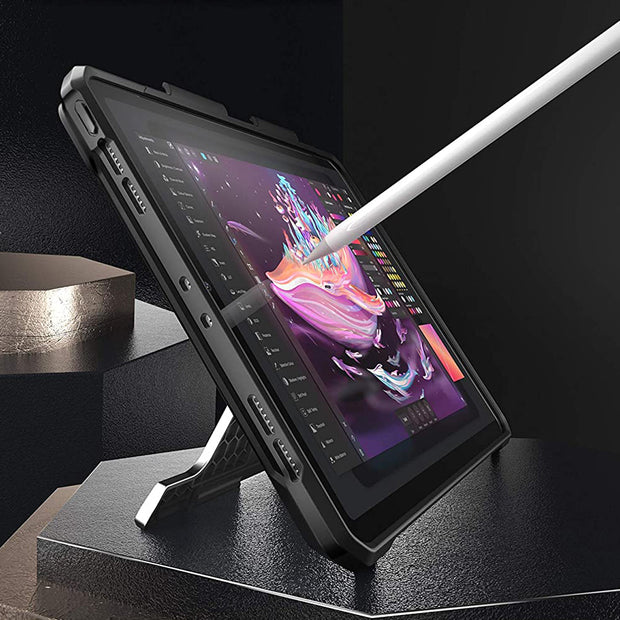 iPad Pro 12.9 inch (2021 & 2022) Unicorn Beetle Rugged Case-Black