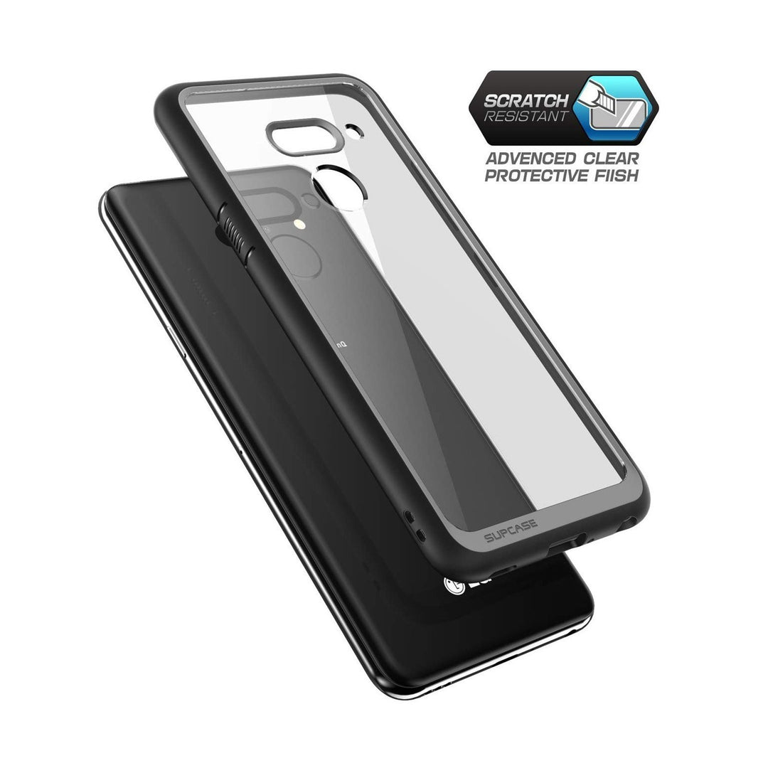 LG G8 ThinQ Unicorn Beetle Style Slim Clear Case-Black | SUPCASE