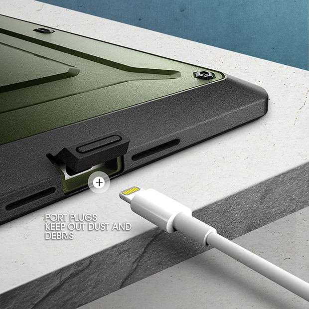 iPad 10.2 inch Unicorn Beetle PRO Rugged Case-Dark Green