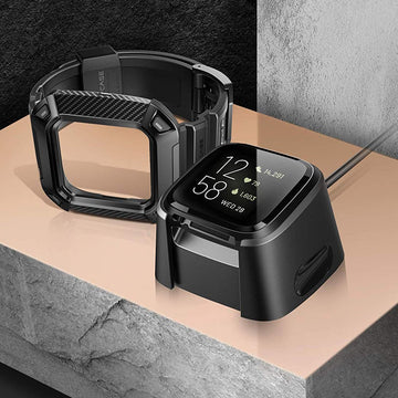 Set 2 Protezione Bordo Orologio Per Fitbit Versa 3 Sense - Foto 8